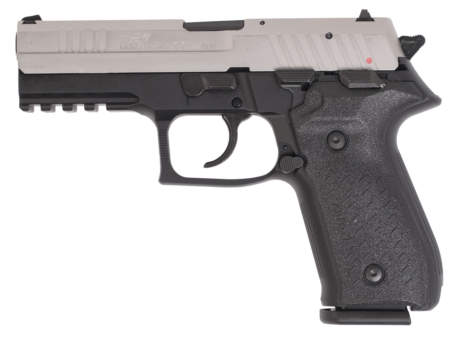 AREX DEFENSE Rex Zero 9mm 4.3" 17rd - Nickel / Black
