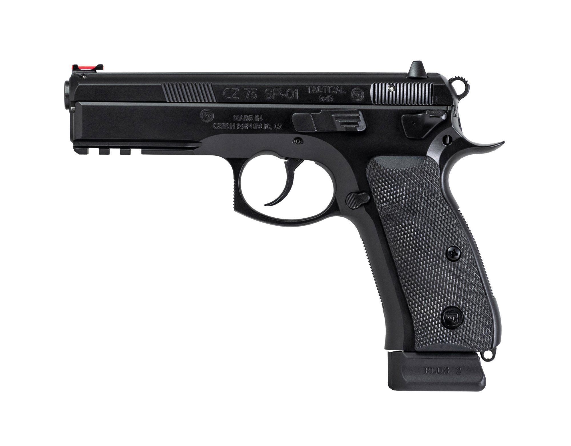 CZ-USA 75 SP-01 Tactical 9mm 4.6" 10rd Pistol | Black