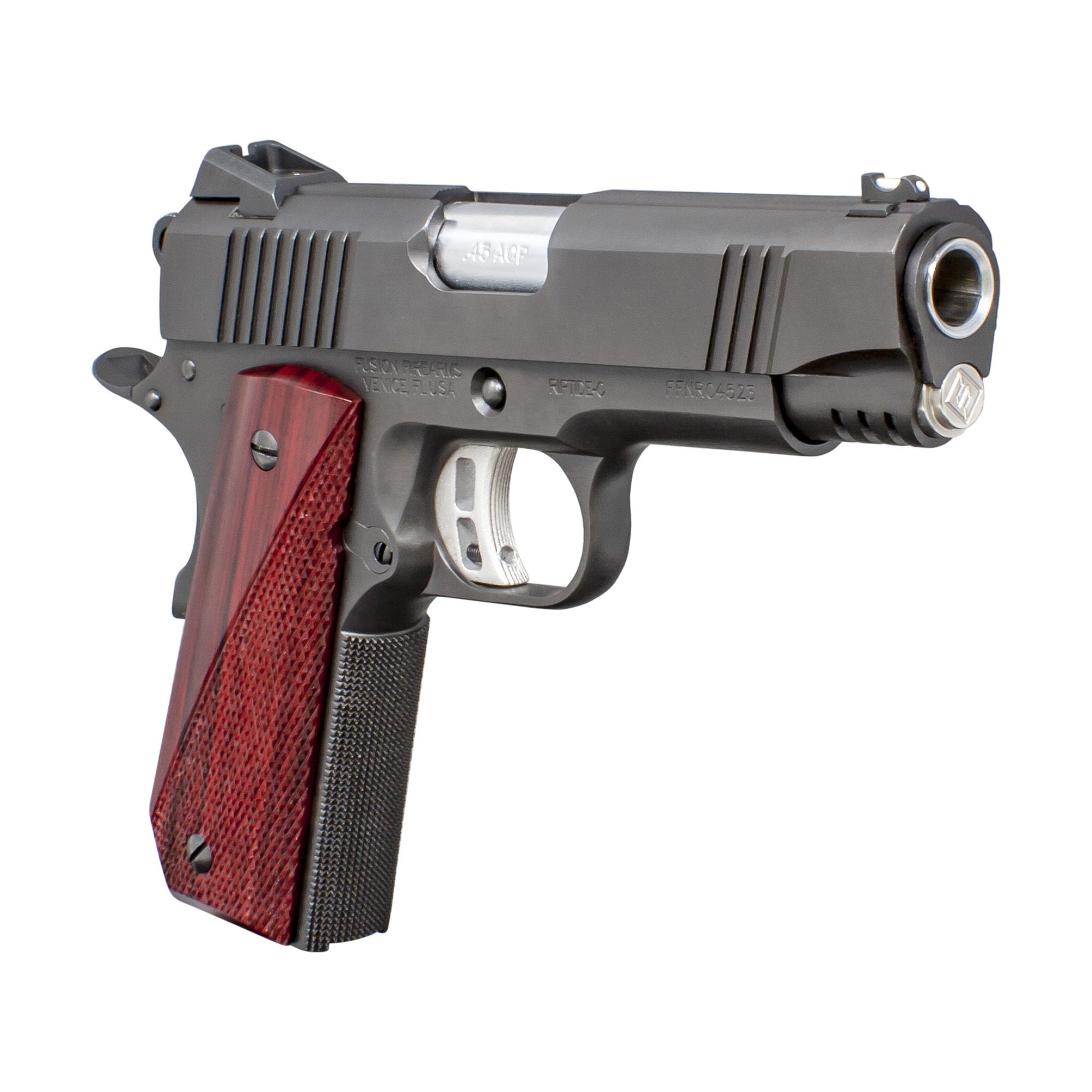 FUSION FIREARMS RIPTIDE 1911 9mm 4.3" 7rd - Black