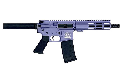GREAT LAKES FIREARMS AR15 223 Wylde 7.5" 30rd AR Pistol w/ Tube (No Brace) | Orchid