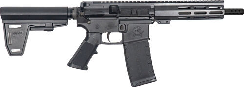GREAT LAKES FIREARMS AR15 Pistol w/Brace 223 Wylde 7.5" Nitride Black