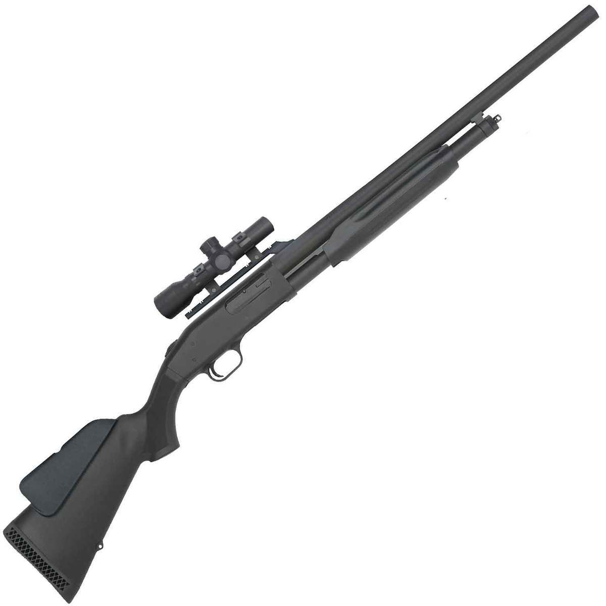 Mossberg 500 Field/Deer With Dead Ringer Scope 12 Gauge 3in Black Pump Shotgun - 28in