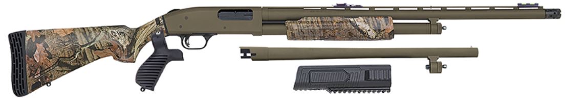 MOSSBERG FLEX 500 Turkey/Security 12 Gauge 6rd 24" OD Grn