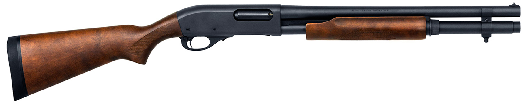 REMINGTON 870 Tactical 12 Gauge 18.5" 6rd Pump Shotgun - Blued / Wood