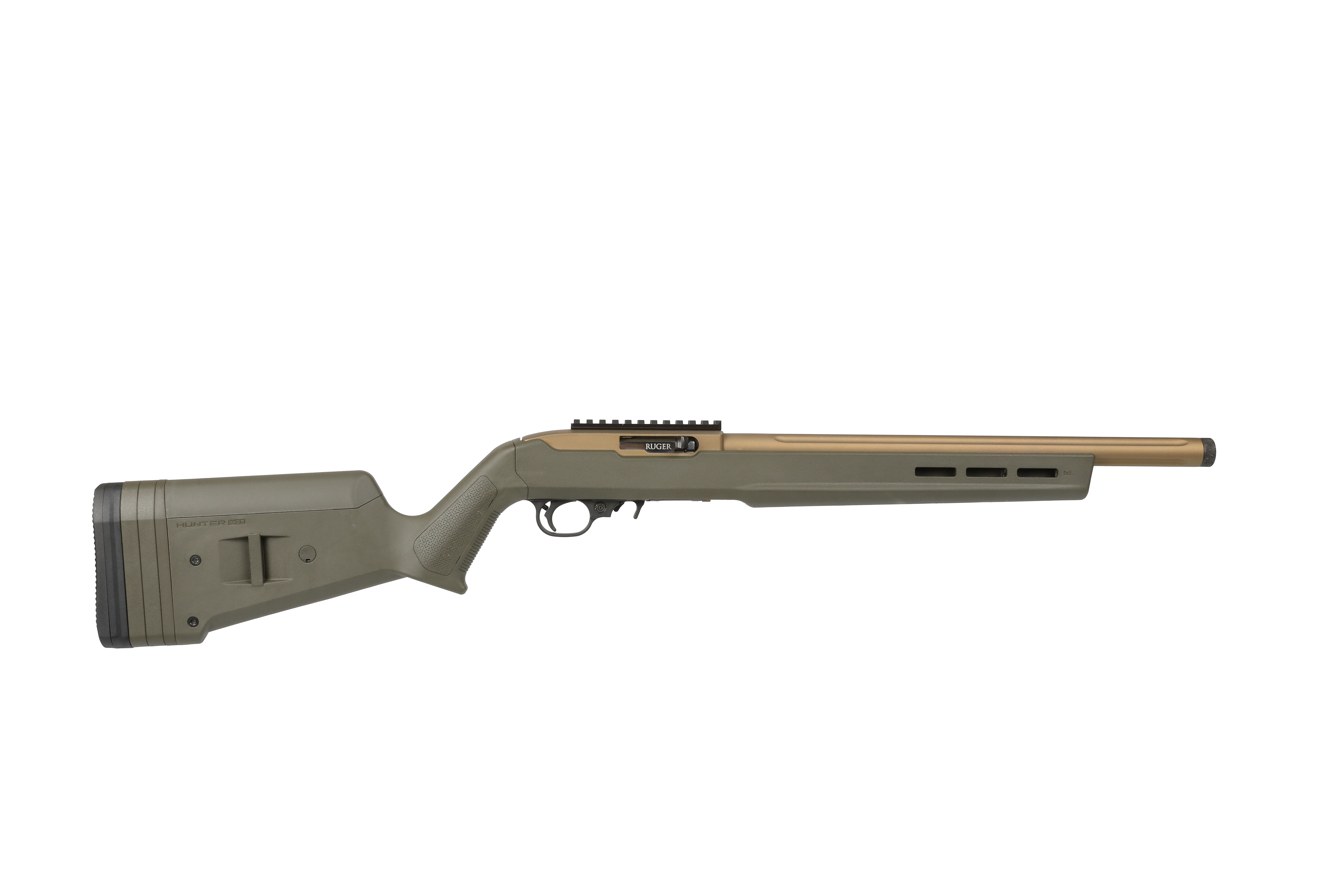 RUGER 10/22 Magpul Hunter 22 LR 16.1" 10rd Burnt Bronze