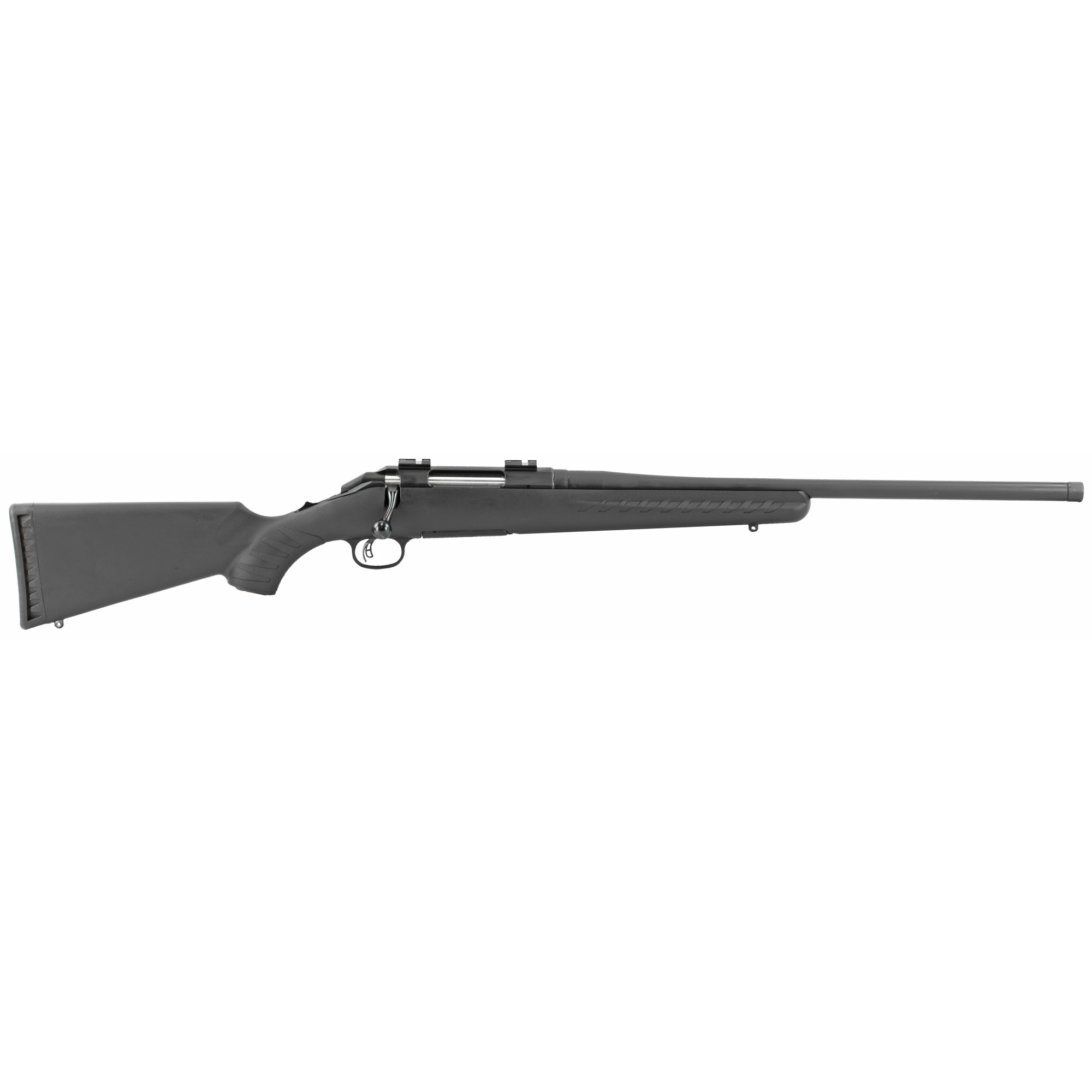 RUGER American Compact 6.5 Crdmr 20" 4rd Bolt Action Rifle w/ Threaded Barrel - Black