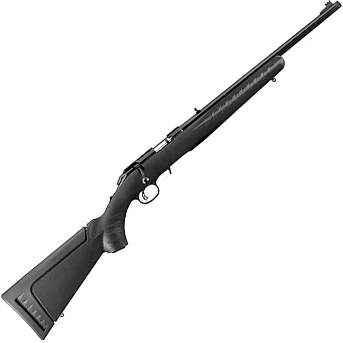 Ruger American Rimfire 22 Long Rifle Satin Blued Bolt Action Rifle - 18in
