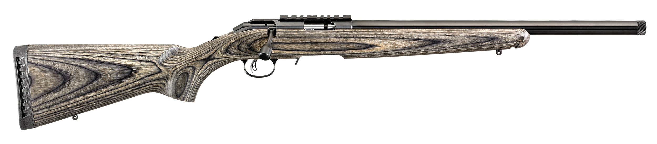 RUGER American Rimfire Target 22 WMR 18" 9rd Bolt Rifle w/ Threaded Barrel - Black