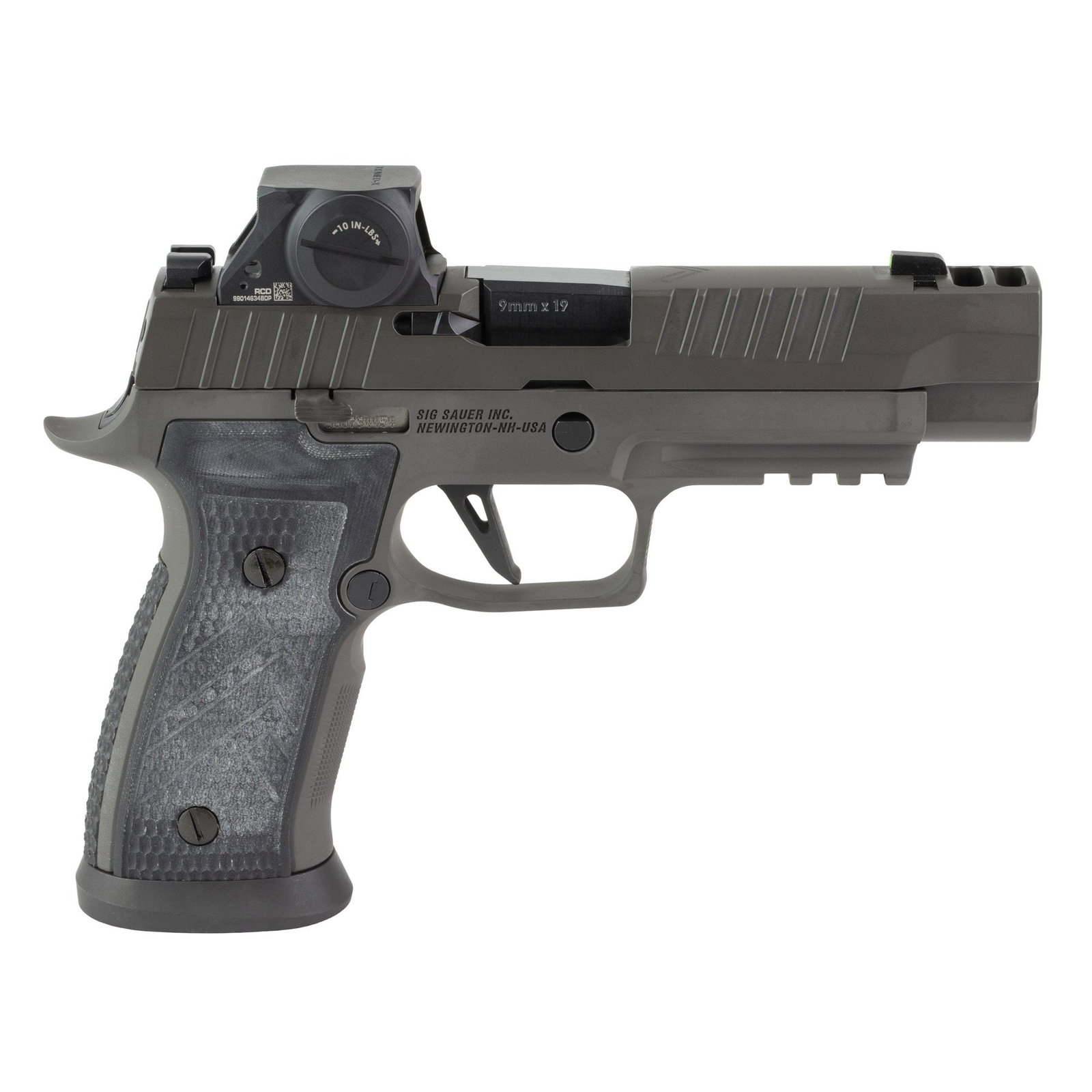 SIG P320AXG 9MM 3.9" 10RD LEG RXSL