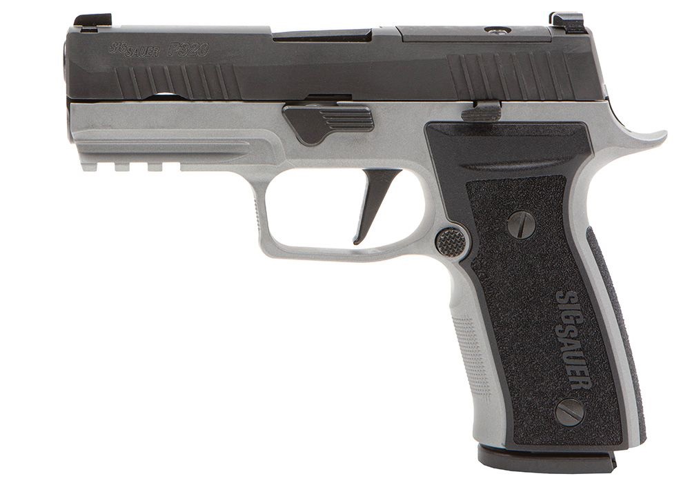 SIG SAUER P320 AXG Carry 9mm 3.9" 17rd Optic Ready Pistol w/ XRAY3 Night Sights - Two-Tone