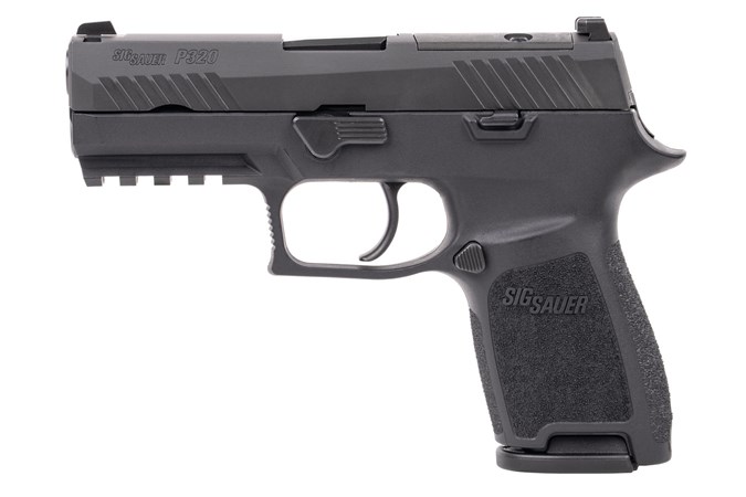 SIG SAUER P320C 9mm 3.9" 15rd Optic Ready Pistol + Siglite Night Sights | Black