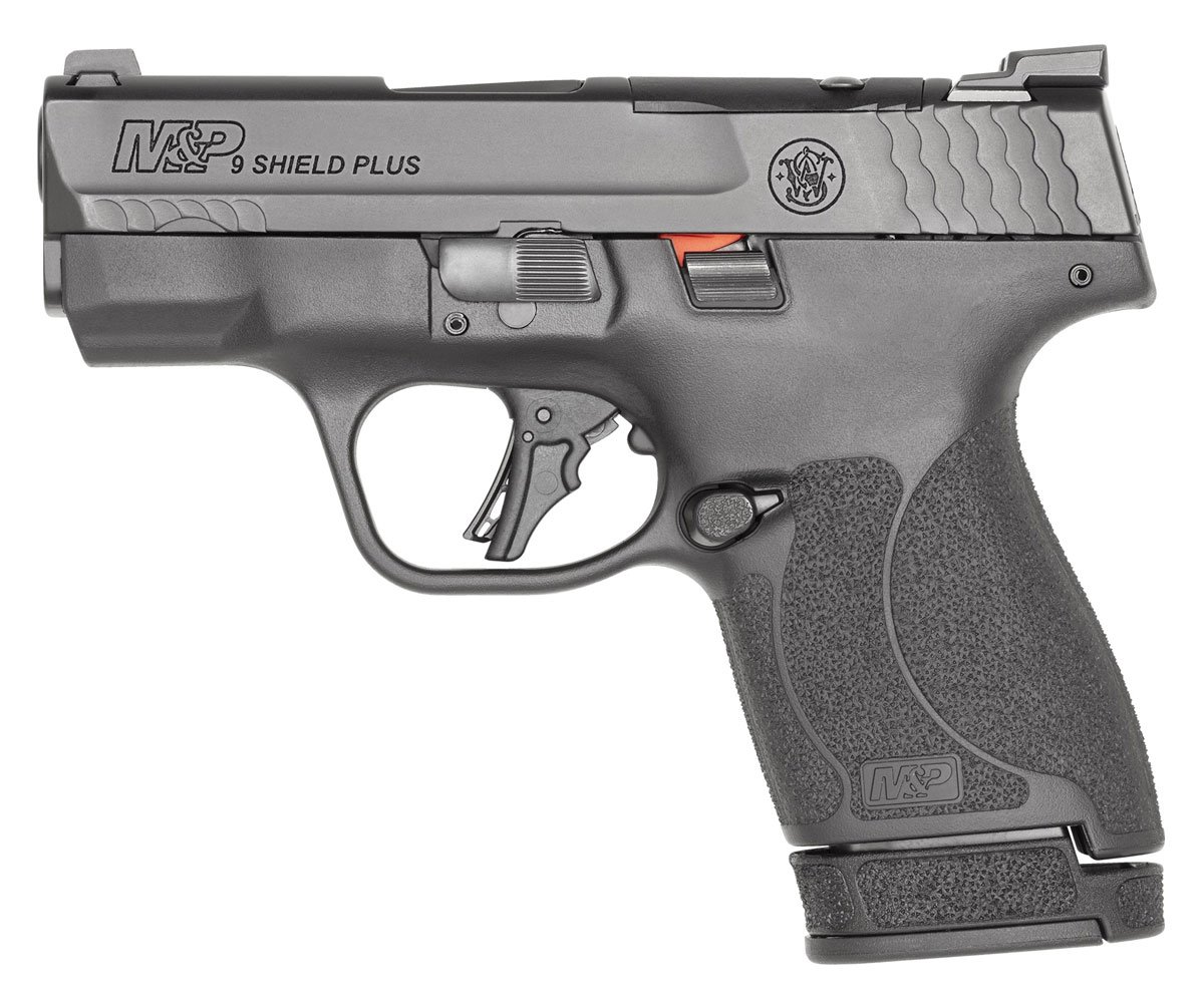 SMITH & WESSON M&P9 Shield Plus 9mm 3.1" 10/13/15rd Optic Ready / Night Sights / No Thumb Safety