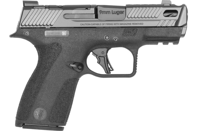 Smith & Wesson Performance Center M&P9 Shield X Carry Comp 14269 Pistol 9mm 3.6" 13/15 Striker Optics-Ready Ported