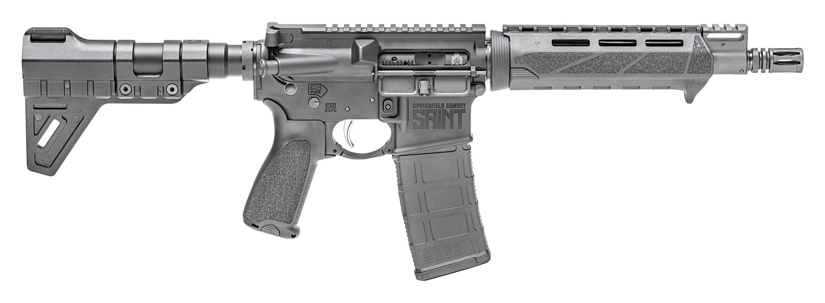 SPRINGFIELD ARMORY Saint AR-15 Pistol 5.56 /223 9.6" Black