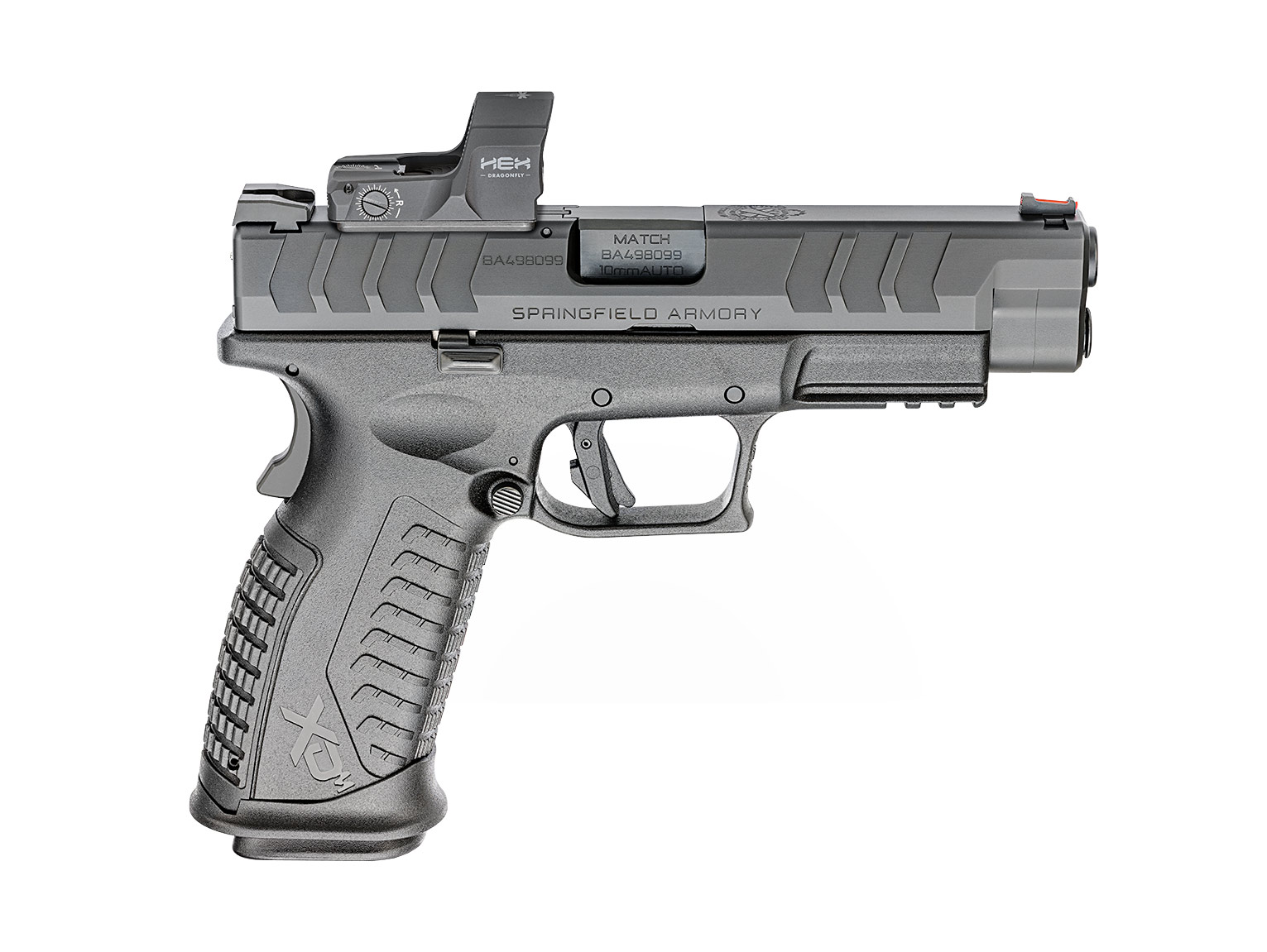 SPRINGFIELD ARMORY XD-M Elite OSP 10mm 4.5" 16rd w/ HEX Dragonfly - Black