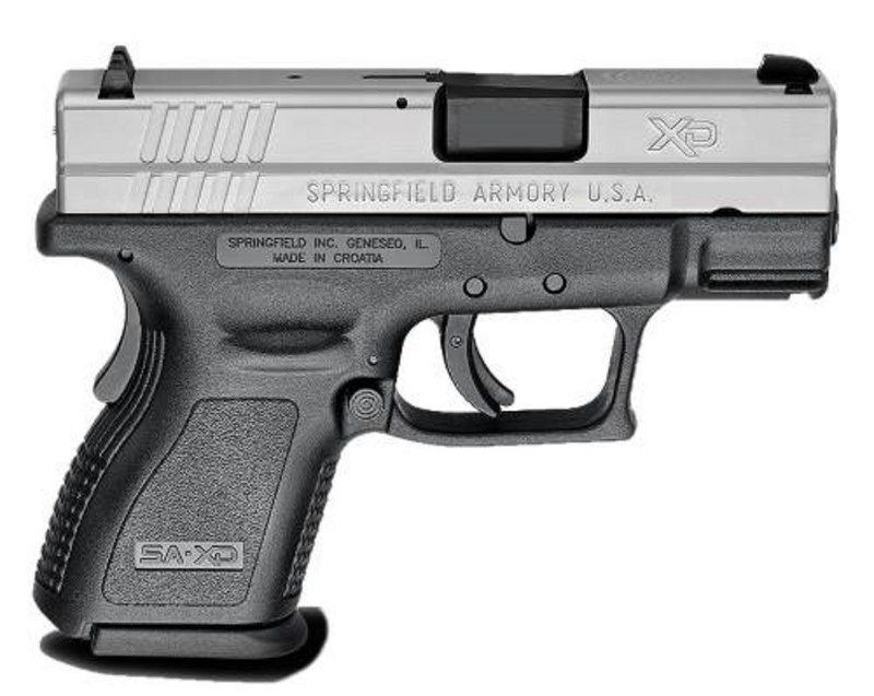 SPRINGFIELD ARMORY XD Sub-Compact 40S&W 3" 9/12rd - Two-Tone
