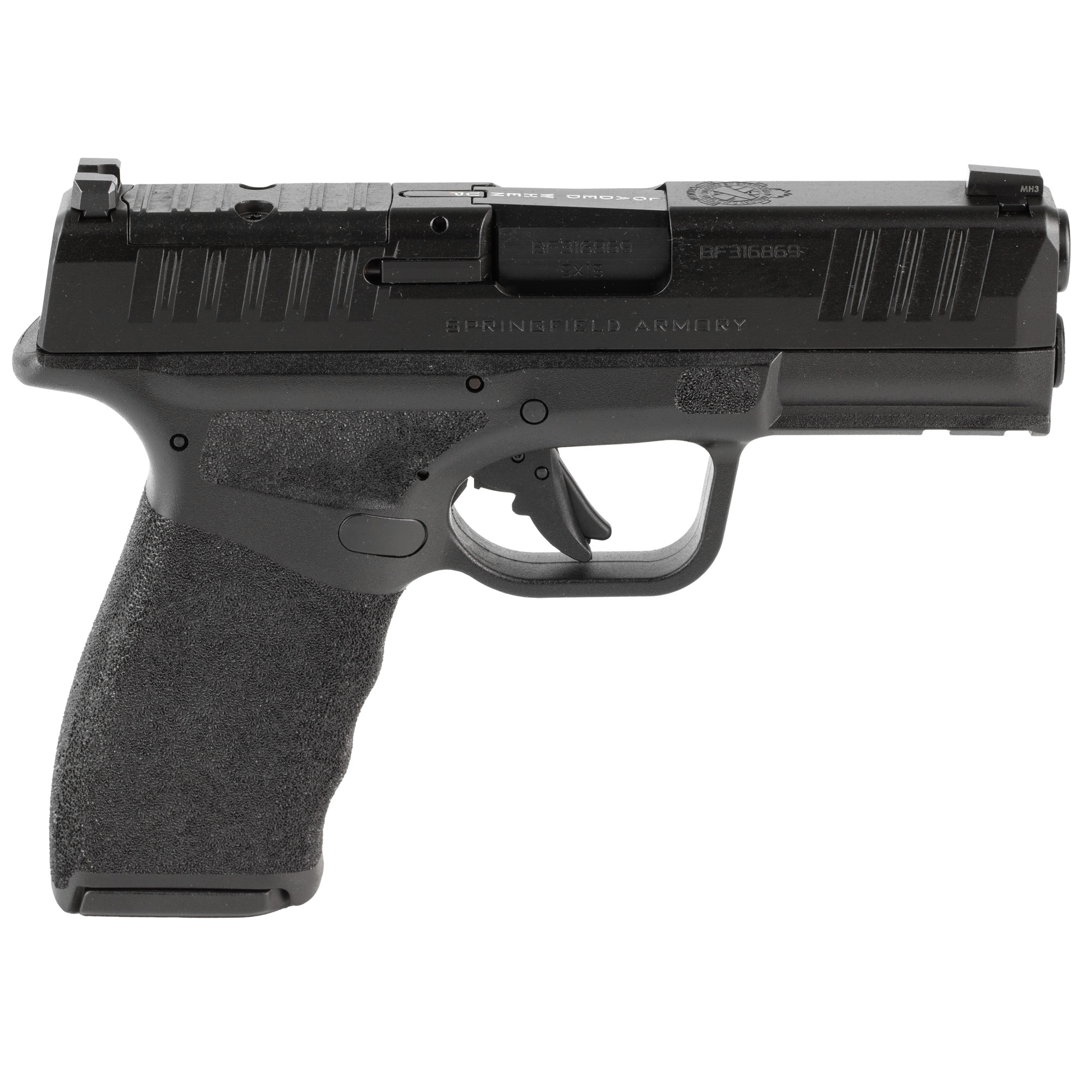 Springfield Hellcat Pro 9mm 3.7" LOW CAPACITY 10rd GEAR UP 2024- Black